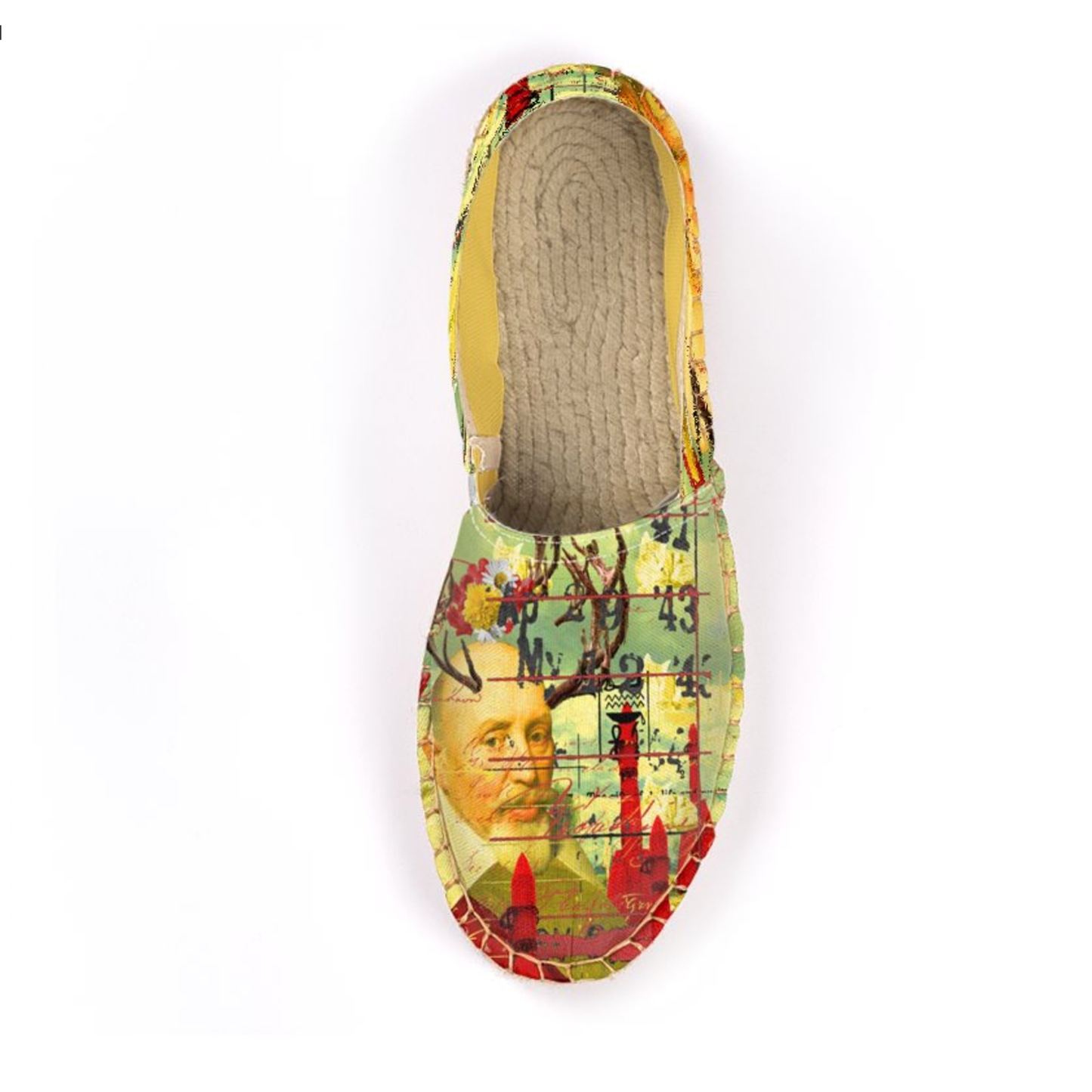 THE CATS' ROCKETS' GUARD Unisex All Over Print Espadrilles